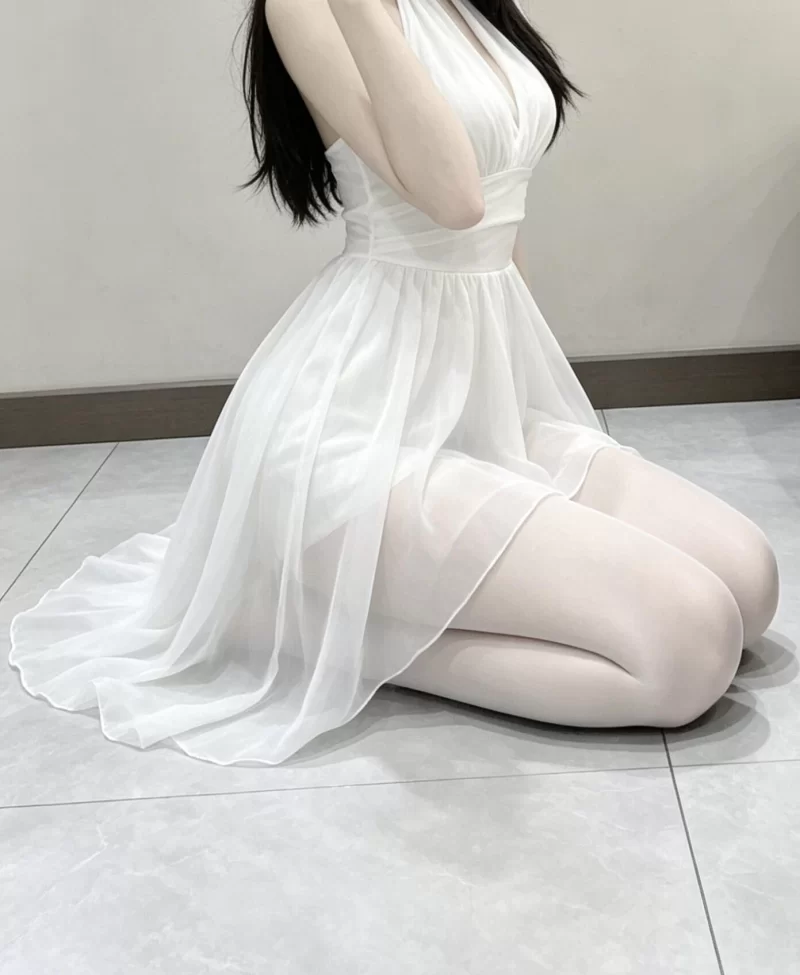 挖到宝藏了,显嫩,显瘦,白丝