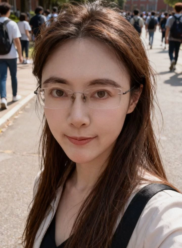 服务派眼镜骚妇