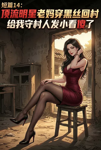 顶流明星老妈穿黑丝回村，给我守村人发小看傻了